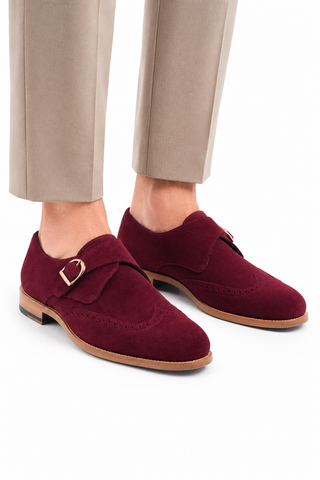Ambrogio Devon Suede Monk-AmbrogioShoes
