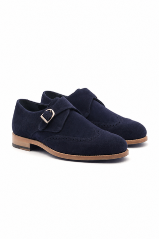Ambrogio Devon Suede Monk-AmbrogioShoes