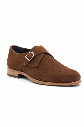 Ambrogio Devon Suede Monk-AmbrogioShoes