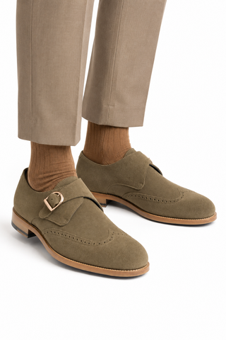 Ambrogio Devon Suede Monk-AmbrogioShoes