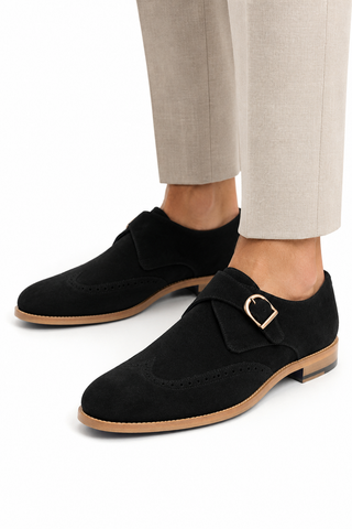 Ambrogio Devon Suede Monk-AmbrogioShoes