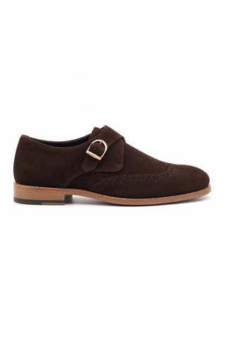 Ambrogio Devon Suede Monk-AmbrogioShoes