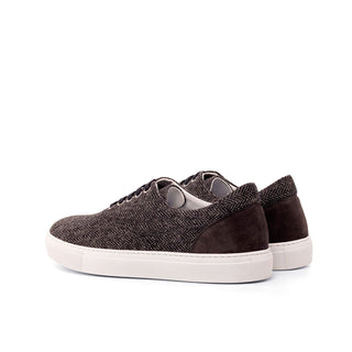 Ambrogio Gray Fabric / Suede Casual Sneakers (AMB2058)