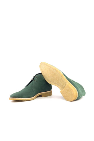 Ambrogio Green Suede Chukka Boots (AMB1342)