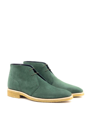 Ambrogio Green Suede Chukka Boots (AMB1342)