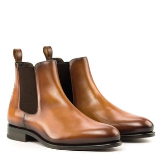 Ambrogio Handmade Calf-Skin Leather Chelsea Boot (AMB2593)-AmbrogioShoes