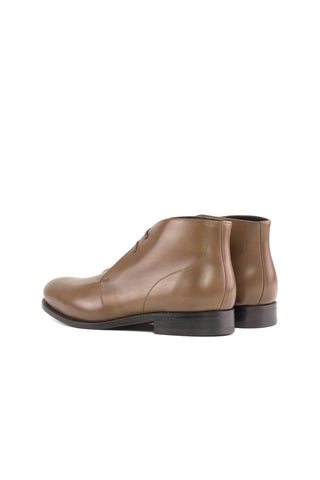 Ambrogio Handmade Calf-Skin Leather Chukka Boot (AMB2583)-AmbrogioShoes