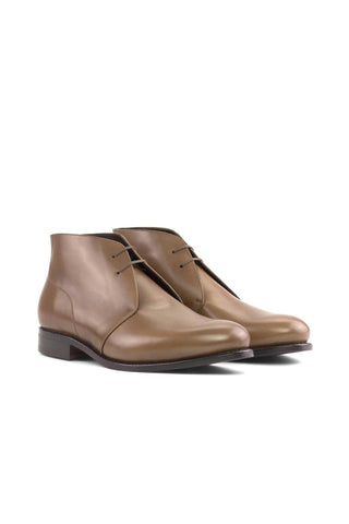 Ambrogio Handmade Calf-Skin Leather Chukka Boot (AMB2583)-AmbrogioShoes