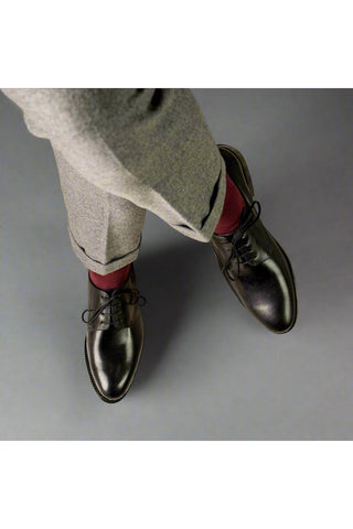 Ambrogio Handmade Calf-Skin Leather Derby (AMB2568)-AmbrogioShoes