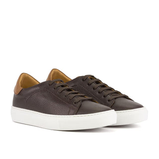 Ambrogio Handmade Calf-Skin Leather Sneaker (AMB2601)-AmbrogioShoes