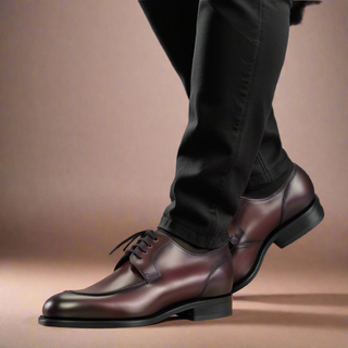 Ambrogio Handmade Calf-Skin Leather Split-Toe Derby (AMB2579)-AmbrogioShoes