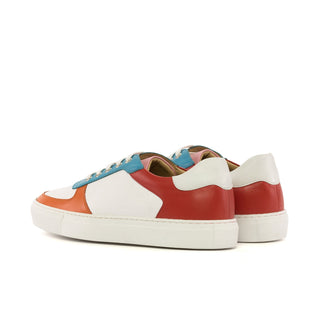 Ambrogio Handmade Multi-Color Nappa Leather Casual Lowtop Sneakers (AMB2549)-AmbrogioShoes