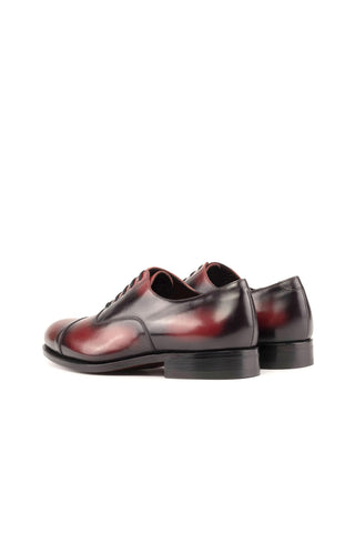 Ambrogio Handmade Patina Calf-Skin Leather Oxford (AMB2586)-AmbrogioShoes