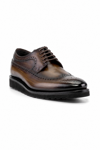Ambrogio Leather Blucher Oxfords
