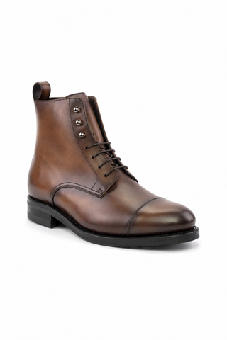 Ambrogio Leather Boots-AmbrogioShoes