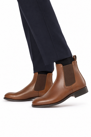 Ambrogio Leather Chelsea Boot-AmbrogioShoes
