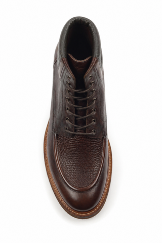 Ambrogio Leather Derby Boots-AmbrogioShoes