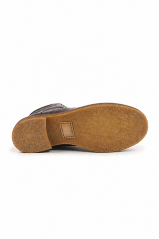 Ambrogio Leather Derby Boots-AmbrogioShoes