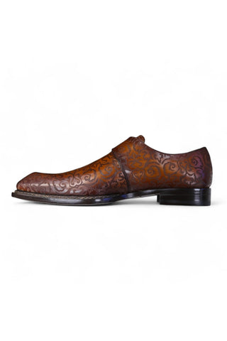 Ambrogio Leather Single Monk Strap (AMZ1018)