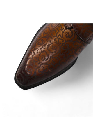 Ambrogio Leather Single Monk Strap (AMZ1018)