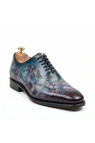 Ambrogio Lucente Leather Oxford-AmbrogioShoes