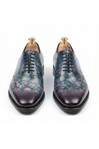 Ambrogio Lucente Leather Oxford-AmbrogioShoes
