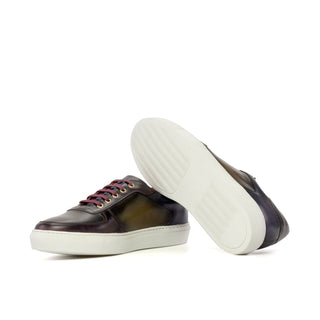 Ambrogio Luxury Multi Colors Calf-Skin Leather Trainer Sneakers (AMB2539)-AmbrogioShoes
