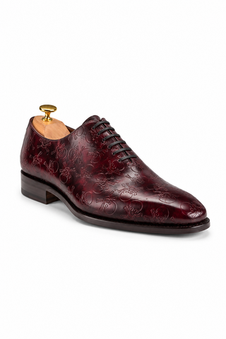Ambrogio Memento Mori Wholecut Oxfords-AmbrogioShoes