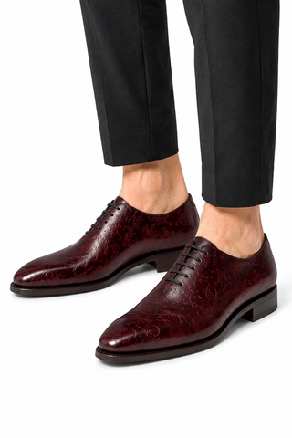 Ambrogio Memento Mori Wholecut Oxfords-AmbrogioShoes