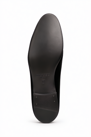 Ambrogio Milano 2 Velvet & Leather Tassel Loafer-AmbrogioShoes