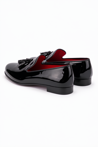 Ambrogio Milano Patent Tassel Loafer-AmbrogioShoes