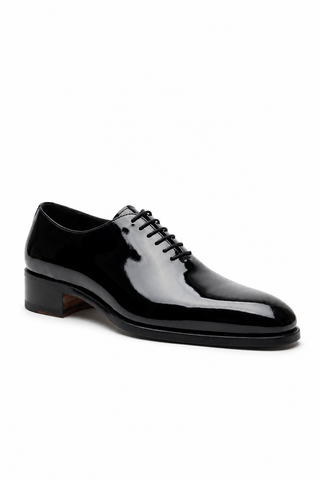 Ambrogio Oscar Patent Wholecut Oxford-AmbrogioShoes