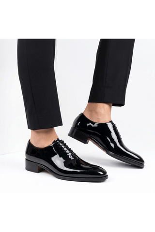 Ambrogio Oscar Patent Wholecut Oxford-AmbrogioShoes