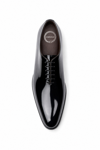 Ambrogio Oscar Patent Wholecut Oxford-AmbrogioShoes
