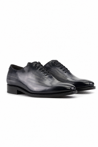 Ambrogio Patina Leather Whole Cut Oxford-AmbrogioShoes