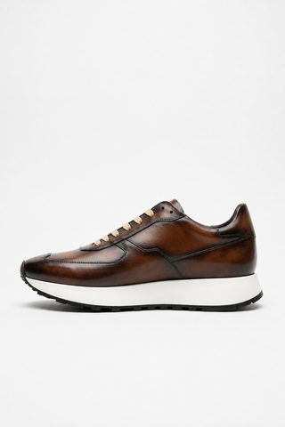 Ambrogio Phillip Leather Sneaker-AmbrogioShoes