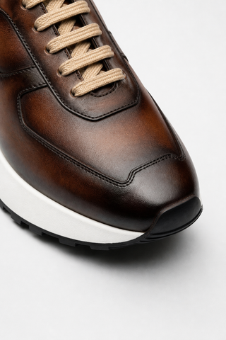 Ambrogio Phillip Leather Sneaker-AmbrogioShoes