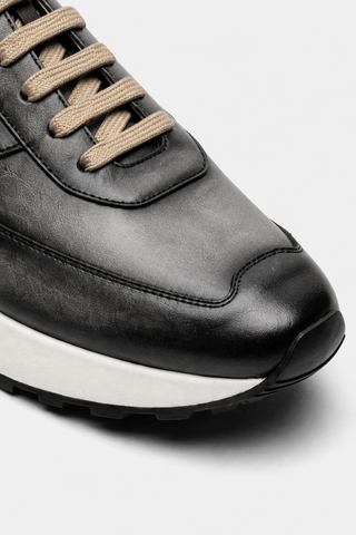 Ambrogio Phillip Leather Sneaker-AmbrogioShoes