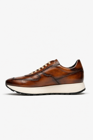 Ambrogio Phillip Leather Sneaker-AmbrogioShoes