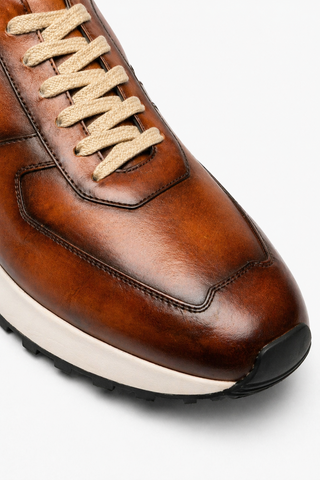 Ambrogio Phillip Leather Sneaker-AmbrogioShoes