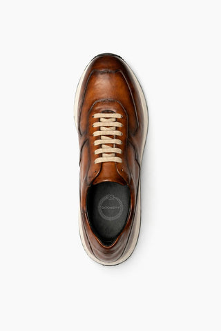 Ambrogio Phillip Leather Sneaker-AmbrogioShoes