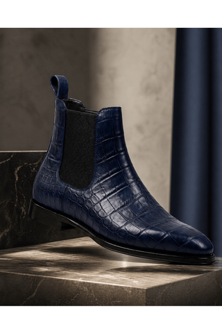 Ambrogio Rovano Leather Chelsea Boot-AmbrogioShoes