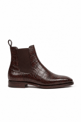 Ambrogio Rovano Leather Chelsea Boot-AmbrogioShoes
