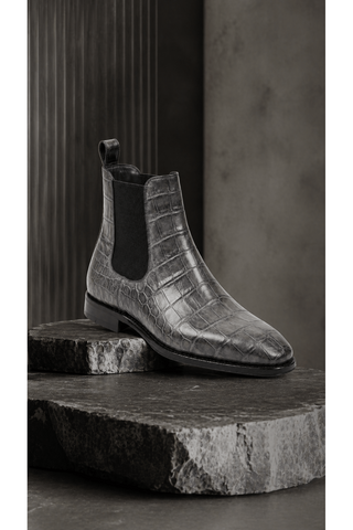 Ambrogio Rovano Leather Chelsea Boot-AmbrogioShoes