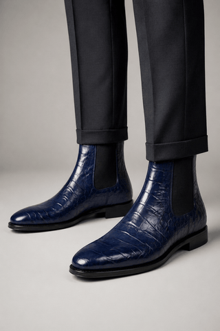Ambrogio Rovano Leather Chelsea Boot-AmbrogioShoes