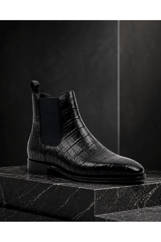 Ambrogio Rovano Leather Chelsea Boot-AmbrogioShoes