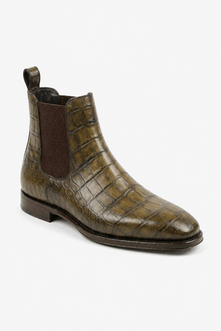 Ambrogio Rovano Leather Chelsea Boot-AmbrogioShoes