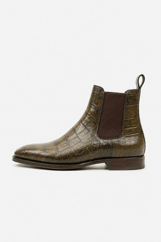 Ambrogio Rovano Leather Chelsea Boot-AmbrogioShoes