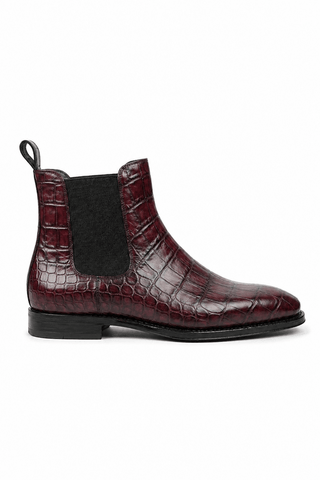 Ambrogio Rovano Leather Chelsea Boot-AmbrogioShoes