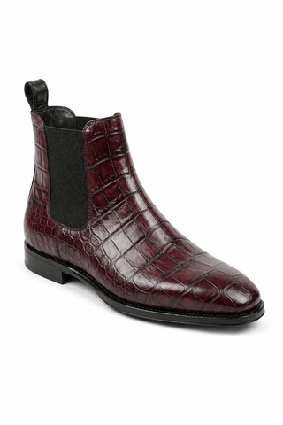 Ambrogio Rovano Leather Chelsea Boot-AmbrogioShoes